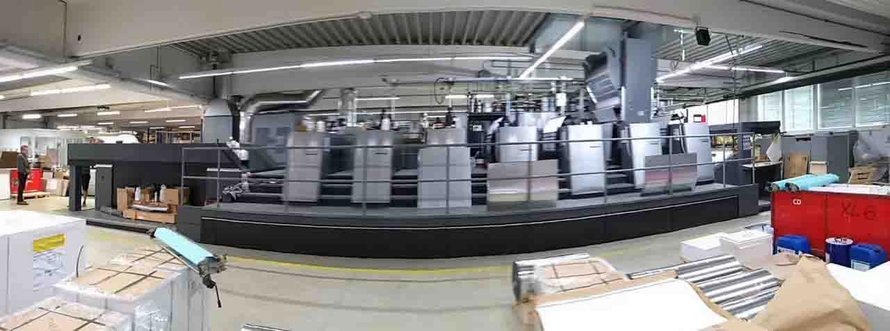 Машина на којој је одштампано Златно издање